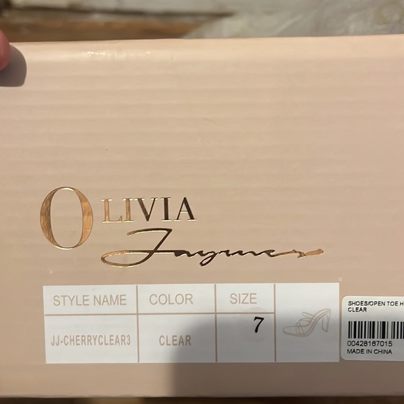 Clear Block Heels - Picture 5 of 5